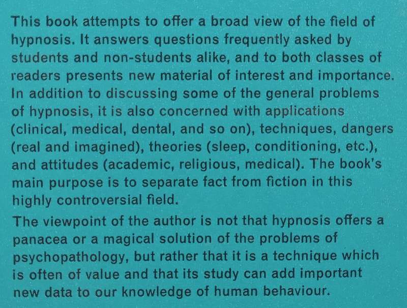 Hypnosis: Fact and Fiction | F. L. Marcuse
