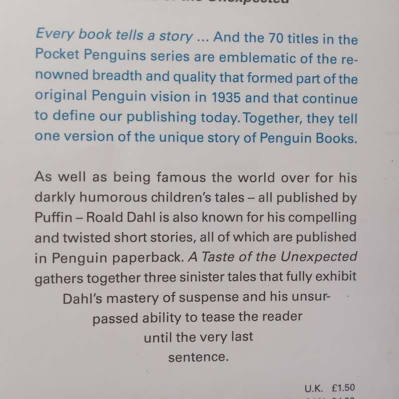 A Taste of the Unexpected | Roald Dahl