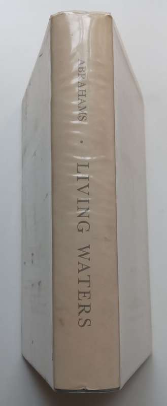 Living Waters: Collection of Sermons, Addresses and Prayers (Inscribed by Author) | Israel Abrahams
