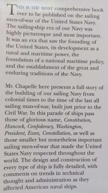 The History of the American Sailing Navy: The Ships and their Development | Howard I. Chapelle