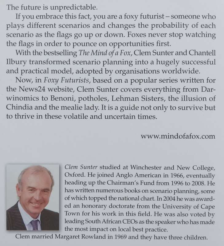 Foxy Futurists & How to Become One (Signed by Author) | Clem Sunter