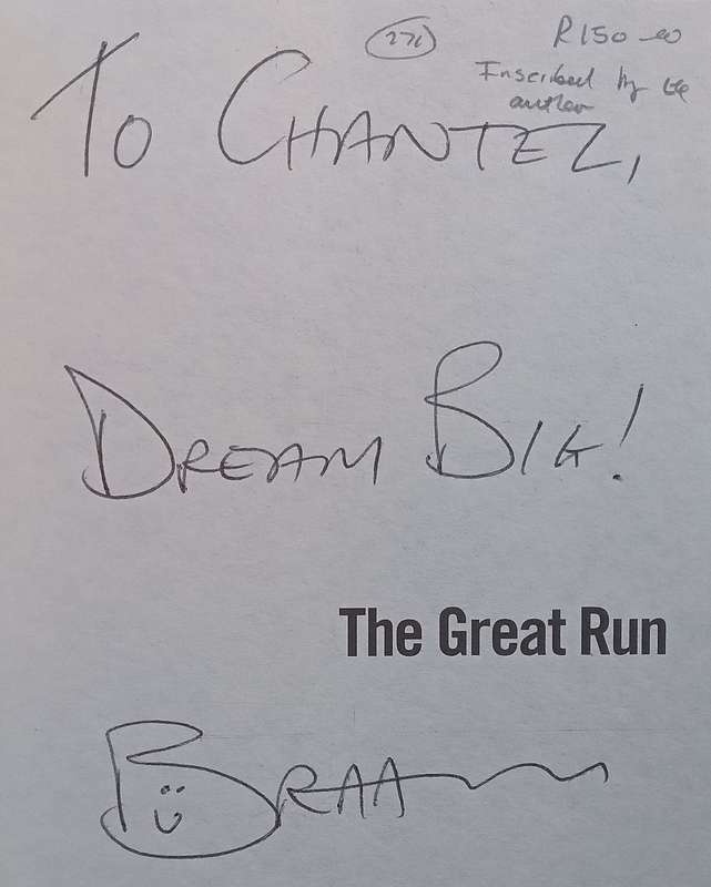 The Great Run (Inscribed by Author) | Braam Malherbe