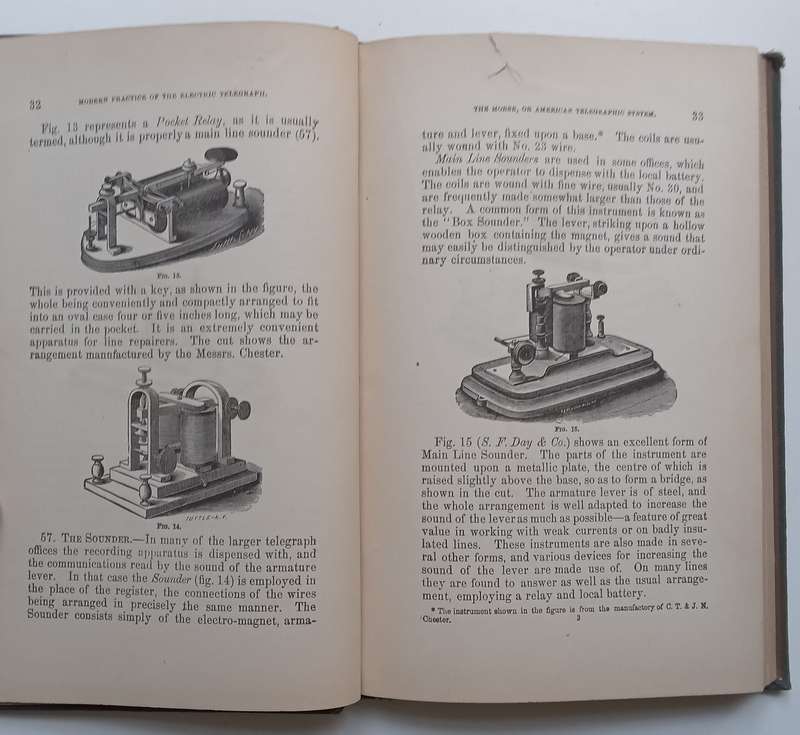 Modern Practice of the Electric Telegraph: A Handbook for Electricians and Operators (Published 1...