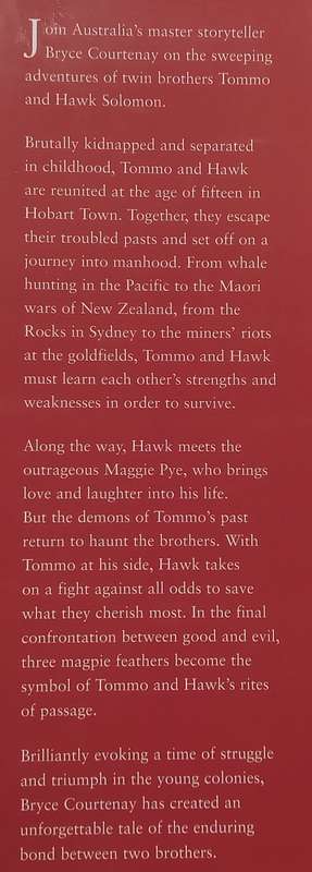 Tommo & Hawk (Hardcover) | Bryce Courtenay