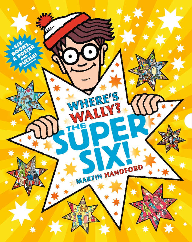 Wheres Wally? The Super Six! (6 Books, Poster and Puzzle) | Martin Handford