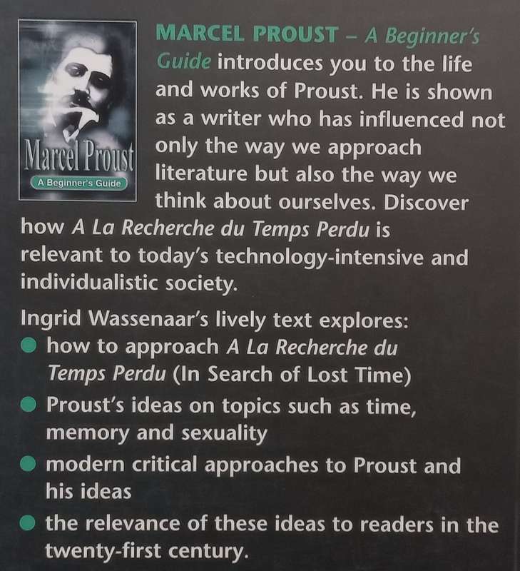 Marcel Proust: A Beginners Guide | Ingrid Wassenaar