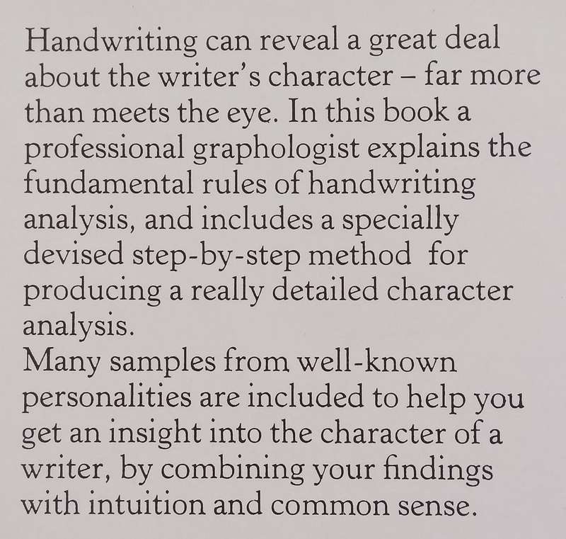 How to Analyze Your Handwriting: Personality Revealed Through Handwriting | Manfred Lowengard