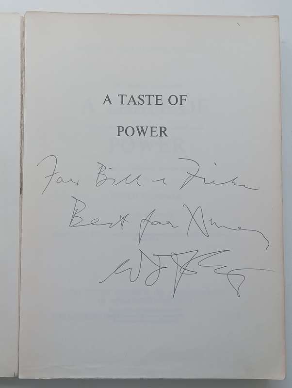 A Taste of Power: The Final, Co-ordinated Spro-cas Report (Inscribed by Author) | Peter Randall