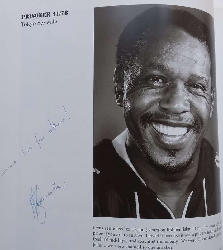 Voices from Robben Island (Signed by Tokyo Sexwale and his Wife) | Jurgen Schadenberg