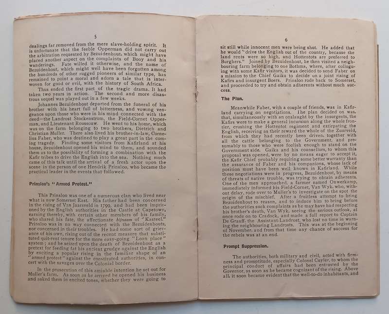 The Slagtersnek Rebellion, 1815: A Brief Sketch with the Report of the Judicial Commissioners | L...