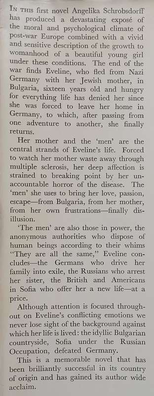 The Men (First Edition, 1963) | Angelika Schrobsdorff