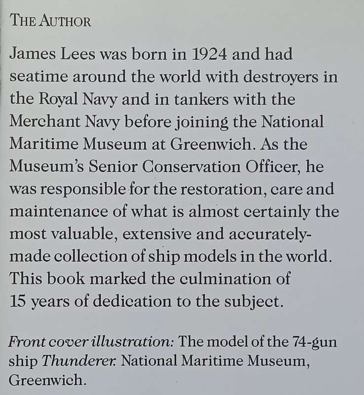 The Masting and Rigging of English Ships of War, 1625-1860 | James Lees