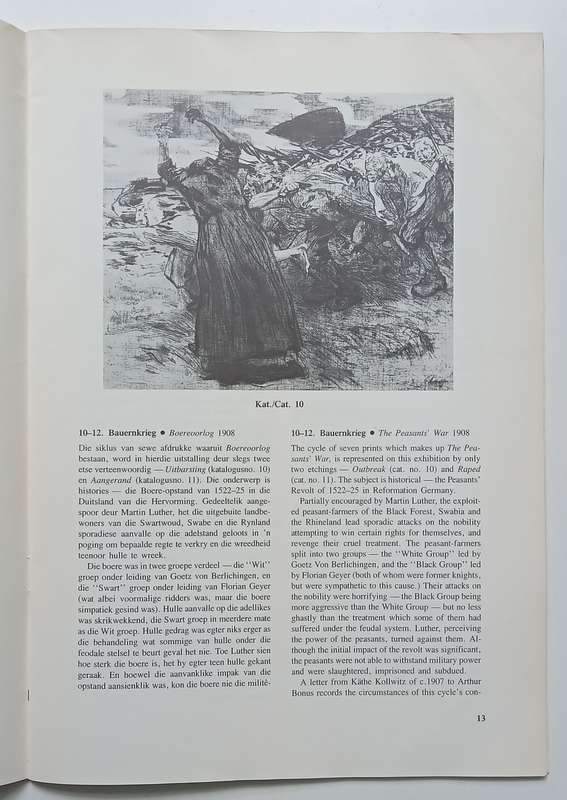 Kathe Kollwitz (Catalogue to Accompany the Exhibition)