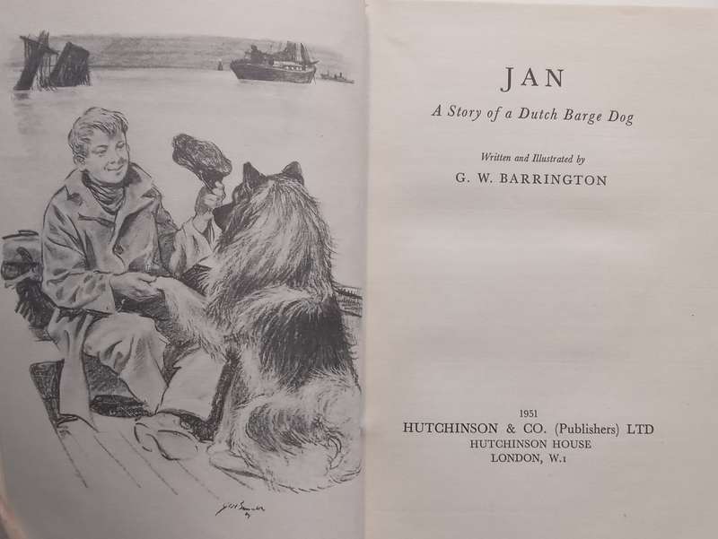 Jan The Dutch Barge Dog | C. W. Barrington