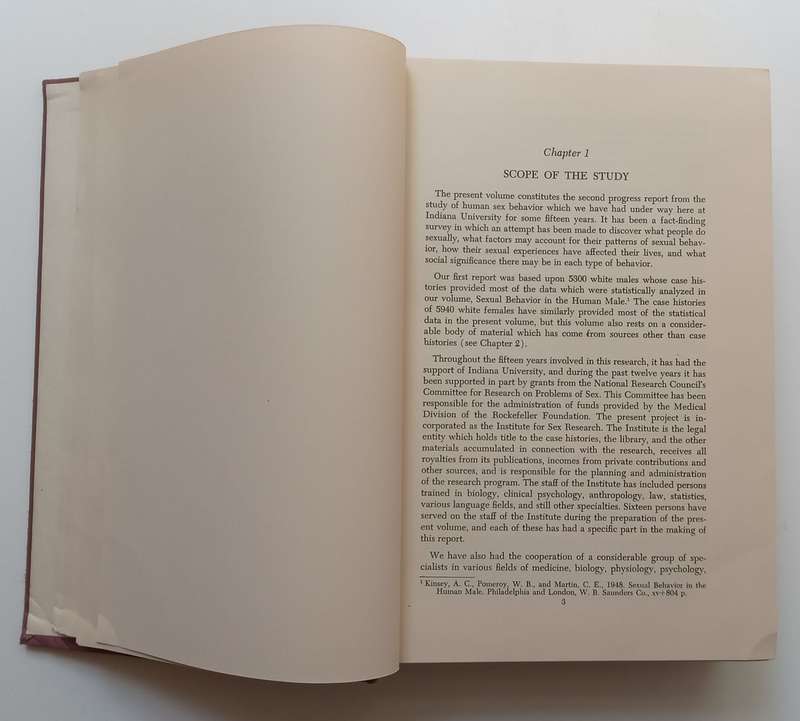Sexual Behaviour in the Human Female (First Edition, 1953) | Alfred C. Kinsey, et al.