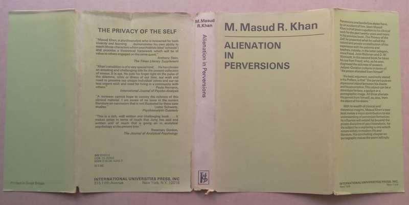 Alienation in Perversions | M. Masud R. Khan