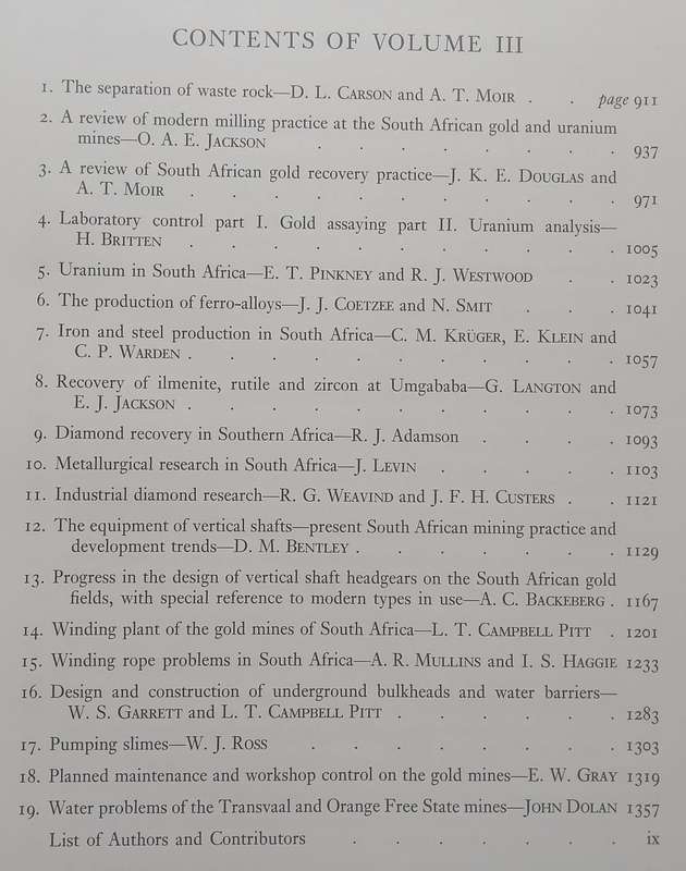 Transactions of the Seventh Commonwealth Mining and Metallurgical Congress: Papers and Discussion...