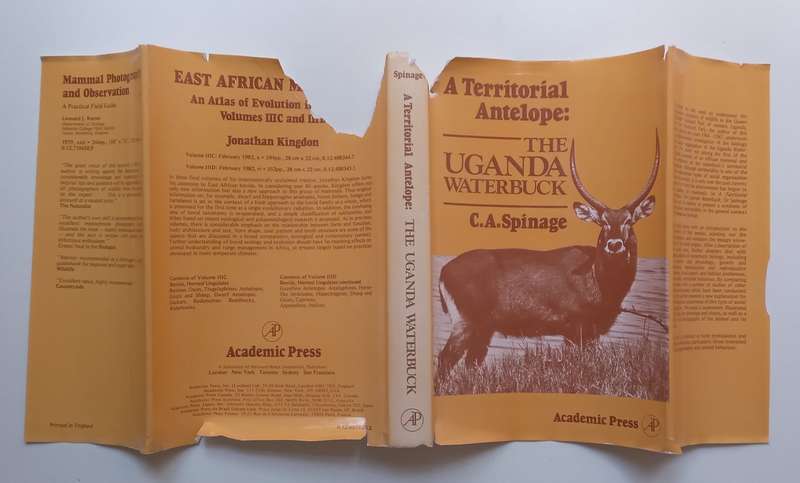 A Territorial Antelope: The Uganda Waterbuck | C. A. Spinage