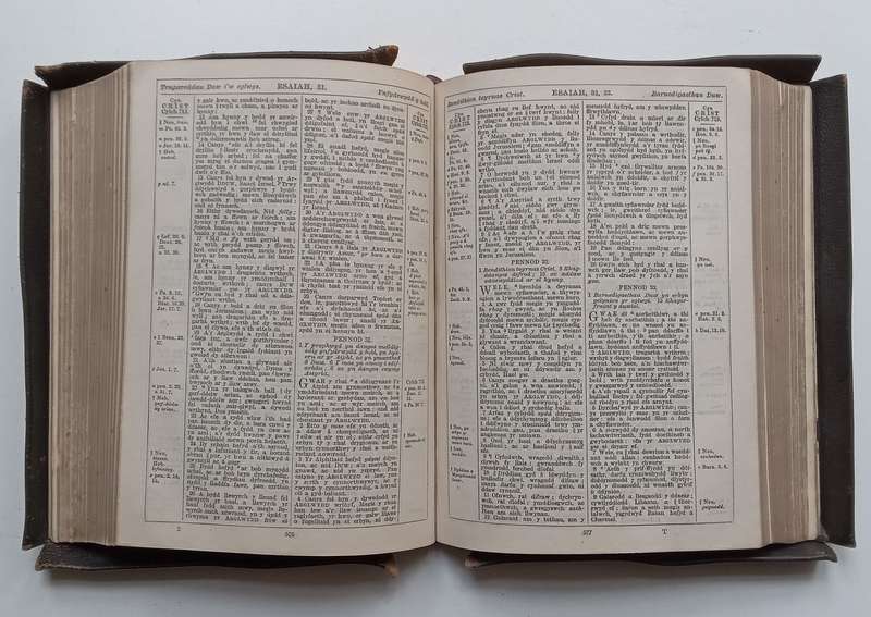 Y Bibl Cyssegr-Lan (The Bible in Welsh)