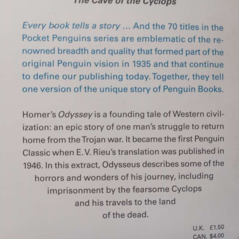 The Cave of the Cyclops | Homer