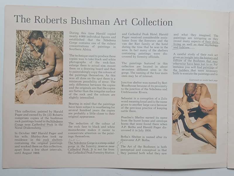 The Roberts Bushman Art Collection (Catalogue to Accompany the Exhibition)