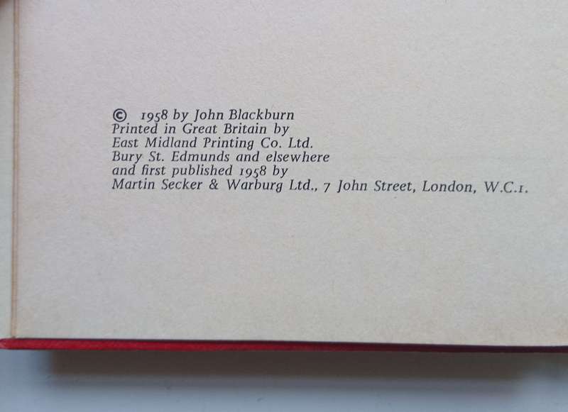 A Sour Apple Tree (First Edition, 1958) | John Blackburn