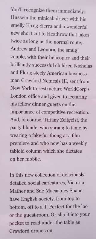 The Party Blonde: Social Stereotypes from the Telegraph Magazine (Signed by Both Authors) | Victo...