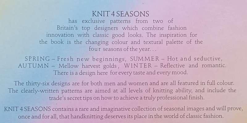 Knit 4 Seasons | Sue Curl & Erika Knight