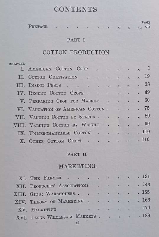Cotton and the Cotton Market (Published 1923) | W. Hustace Hubbard
