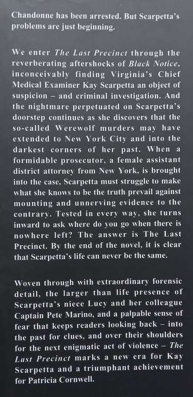 The Last Precinct (Hardcover) | Patricia Cornwell