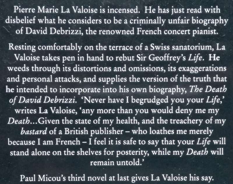The Death of David Debrizzi | Paul Micou