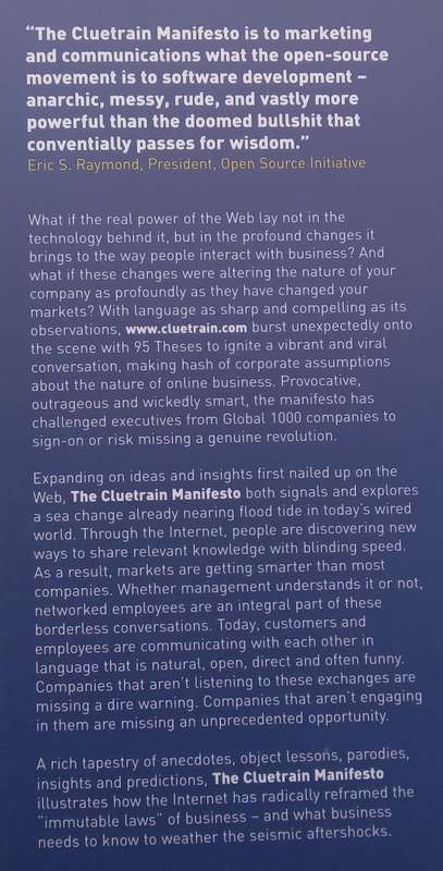 The Cluetrain Manifesto: The End of Business as Usual | Rick Levine, et al.
