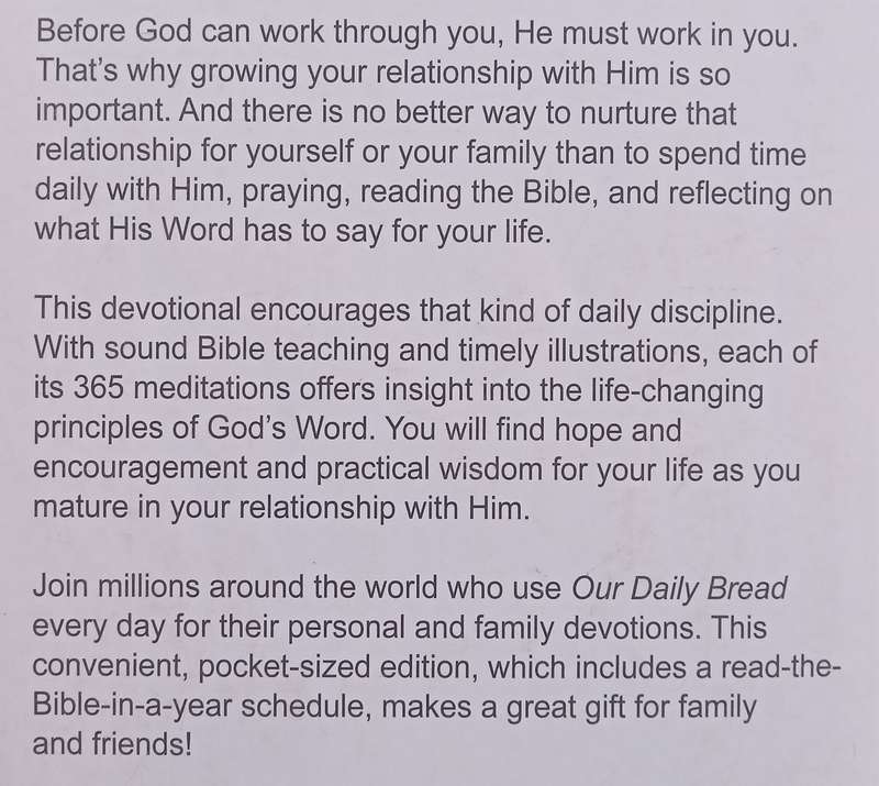 Our Daily Bread (2013 Annual Edition)