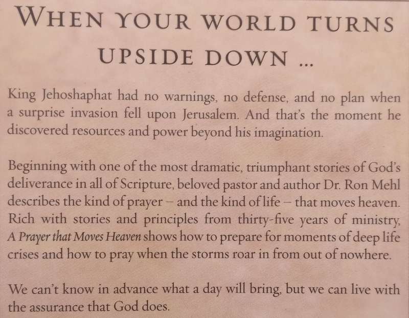 A Prayer that Moves Heaven | Ron Mehl