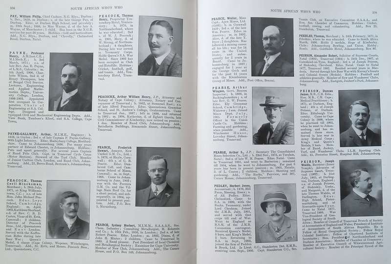 South African Whos Who 1911 | Ken Donaldson (Ed.)