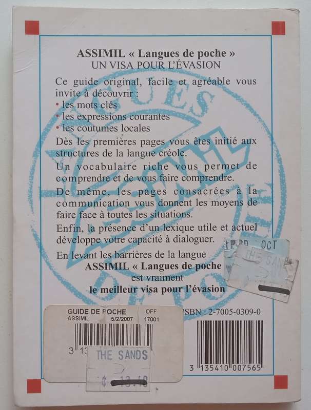 Le Creole Mauricien de Poche (French)