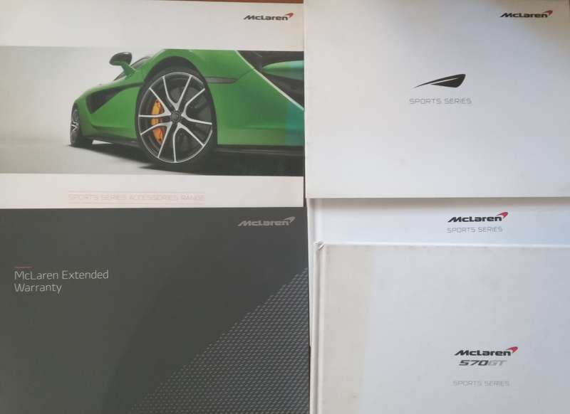 Collection of McLaren Sports Series Books & Booklets