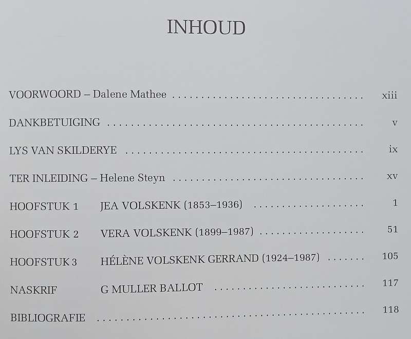Die Volschenks: Drie Geslagte Kunsskilders (Afrikaans) | Helene Steyn & Marie-Lou Roux