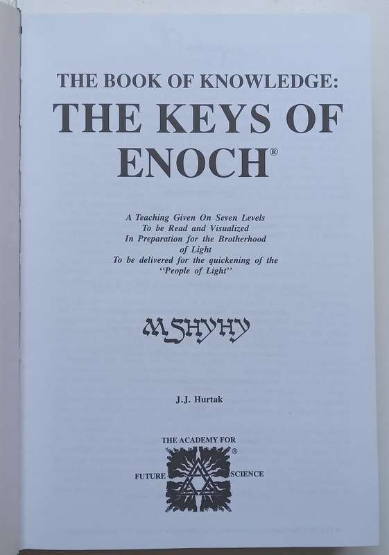 The Book of Knowledge: The Keys of Enoch (Inscribed by Author and His Wife) | J. J. Hurtak