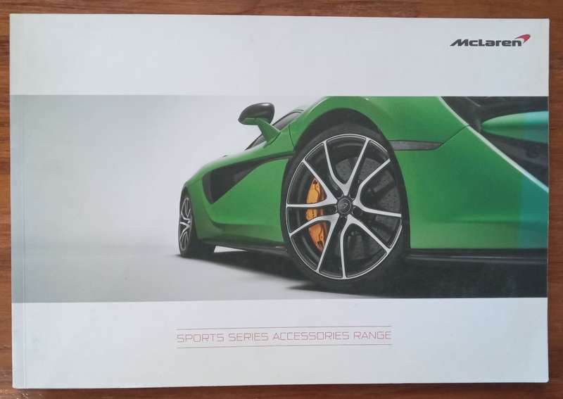 Collection of McLaren Sports Series Books & Booklets