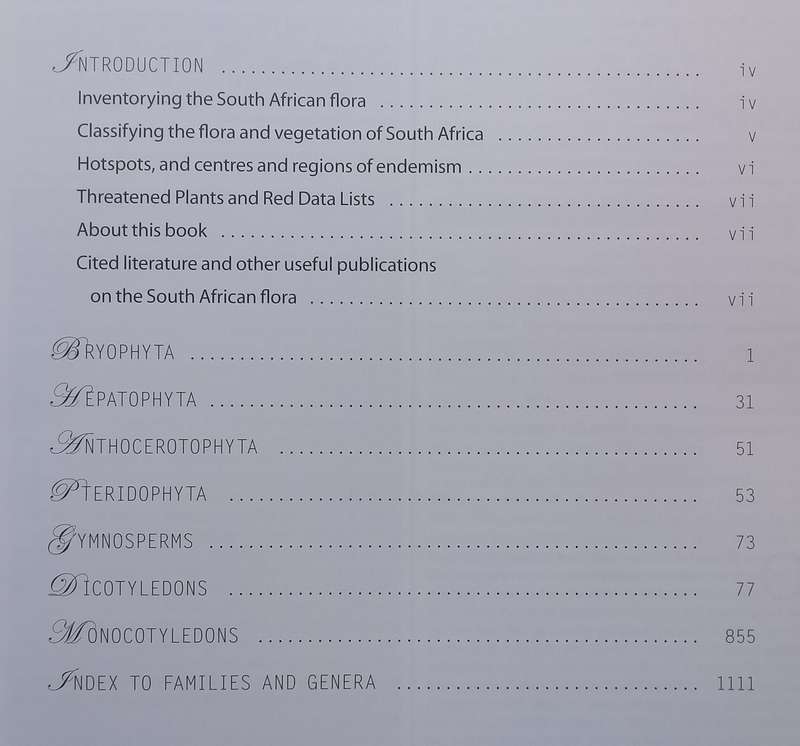 A Checklist of South African Plants | G. Germishuizen, et al. (Eds.)