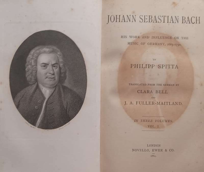 Johann Sebastian Bach: His Work and Influence on the Music of Germany, 1685-1750 (Published 1884-...