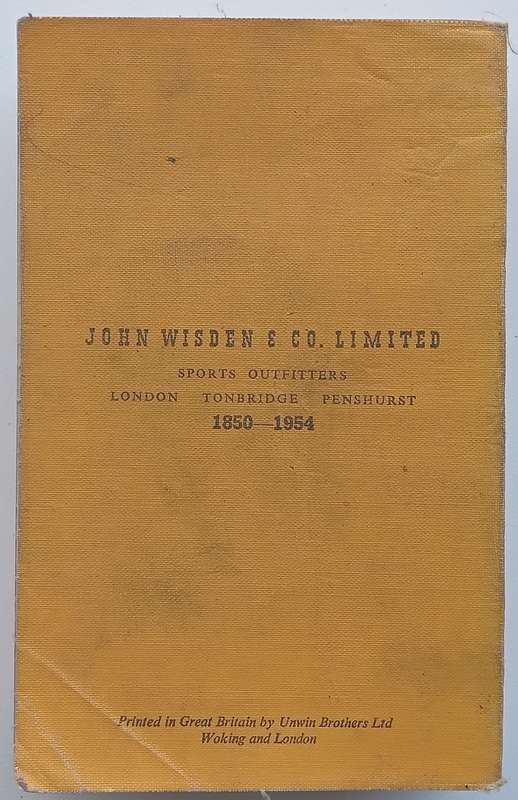 Wisden Cricketers Almanack 1954 (91st Edition) | Norman Preston (Ed.)