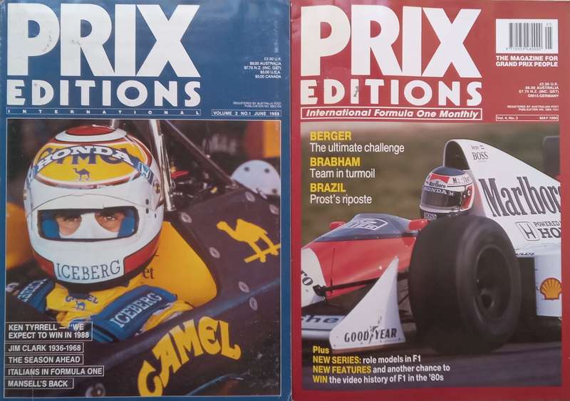15 Issues of Prix Editions Magazine (1988-1991)