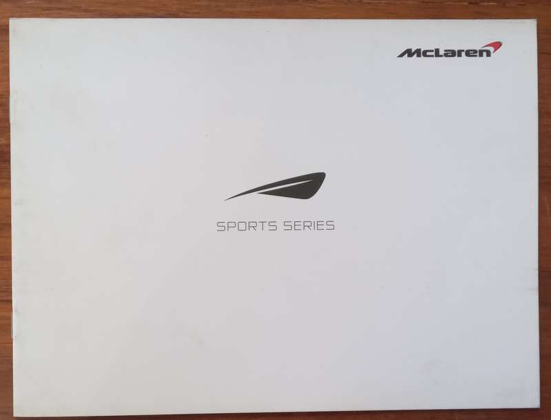 Collection of McLaren Sports Series Books & Booklets