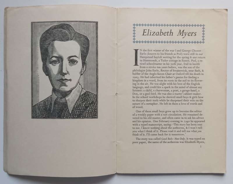 Elizabeth Myers | Eleanor Farjeon