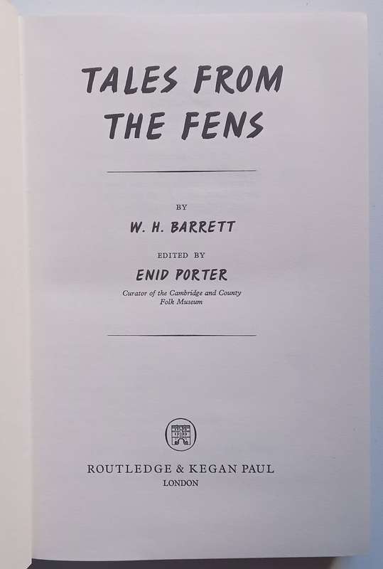 Tales from the Fens | W. H. Barrett, Enid Porter (Ed.)