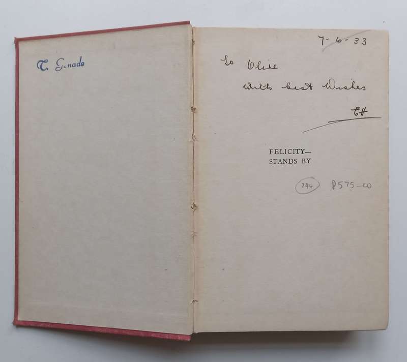 Felicity  Stands (First Edition, 1928) | Richmal Crompton