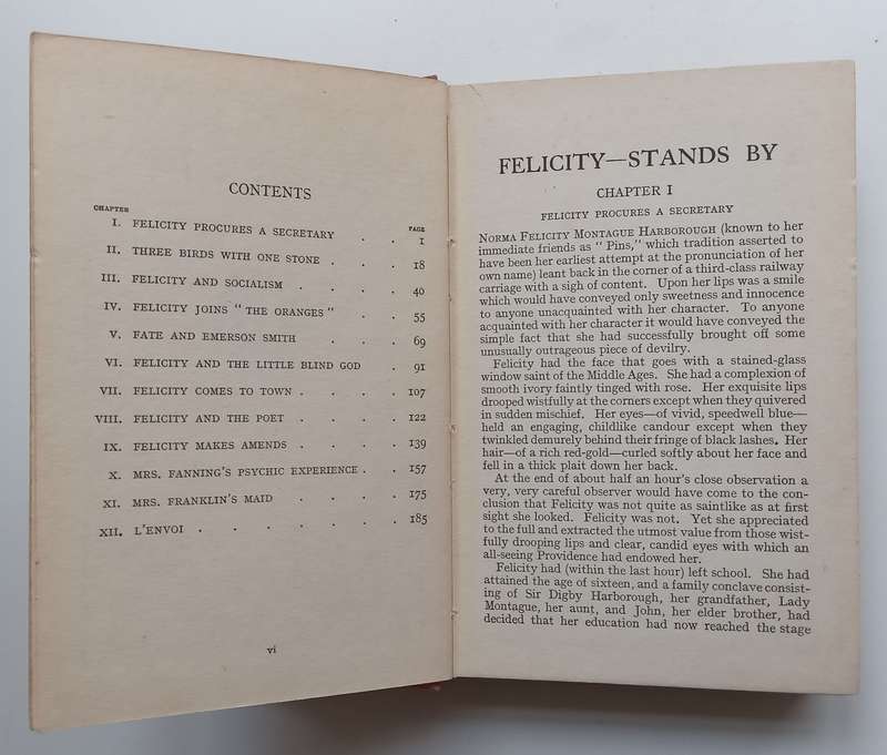 Felicity  Stands (First Edition, 1928) | Richmal Crompton