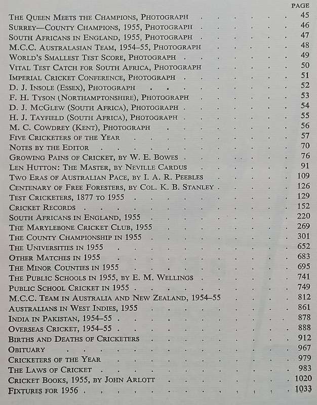 Wisden Cricketers Almanack 1956 (93rd Edition) | Norman Preston (Ed.)
